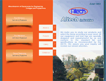 Tablet Screenshot of altech.in
